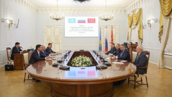 Фотография к новости: Қазақстан Ресейдің Солтүстік-Батыс федералды округінің аймақтарымен ынтымақтастықты дамытуда