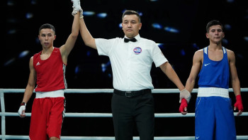 Фотография к новости: Спартакиада. Жартылай финалға шыққан боксшылар толығымен анықталды