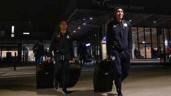 Фотография к новости: Қазақстан құрамасы шешуші матчын өткізу үшін Люблянаға ұшып барды