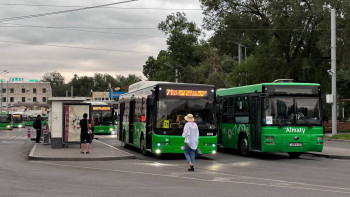 Фотография к новости: Алматыда қала маңына қатынайтын тағы бір жаңа бағыт ашылды