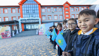 Фотография к новости: Т. Рысқұлов ауданында 300 орындық жаңа мектеп пайдалануға берілді