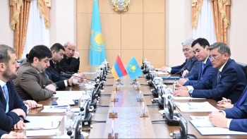 Фотография к новости: Қазақстан мен Армения. Парламентаралық іс-қимыл жоғары деңгейде жүзеге асып келеді