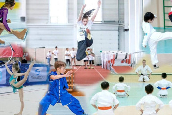 Фотография к новости: Балаларды спортпен қамту. Ең танымал секциялар