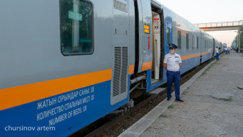 Фотография к новости: Темір жол арқылы жолаушы тасымалдау 2,5 пайызға артқан