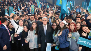 Фотография к новости: Өзгерістер халықтың үмітін оятты, рухын көтерді