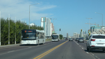 Фотография к новости: Астанада қала маңына қатынайтын барлық бағдарлар қозғалысы тоқтатылды