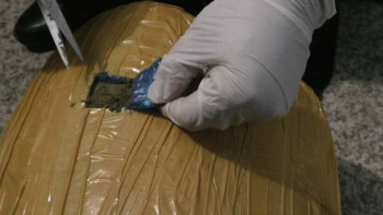 Фотография к новости: Астана полицейлері гашиштің ірі партиясын тәркіледі