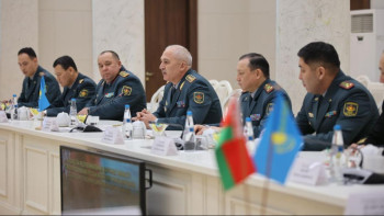 Фотография к новости: Қазақстан Қорғаныс министрі Беларусьте ресми сапармен жүр