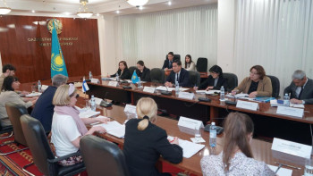 Фотография к новости: Әділет министрі Финляндияның Әділет канцлерімен кездесті