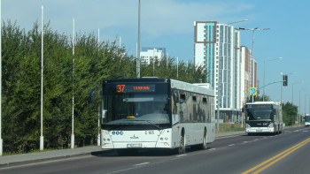 Фотография к новости: Елордада бірқатар бағдарда автобус саны артты