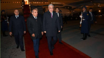 Фотография к новости: Президент СПЕКА саммитіне қатысу үшін Бакуге барды