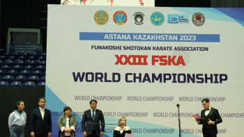 Фотография к новости: Астанада алғаш рет пара каратэден инклюзивті әлем чемпионаты өтіп жатыр