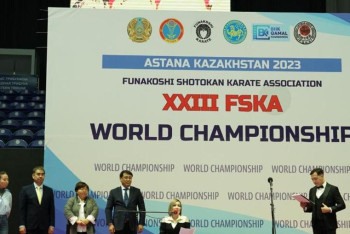 Фотография к новости: Астанада алғаш рет пара каратэден инклюзивті әлем чемпионаты өтіп жатыр