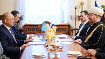 Фотография к новости: Мәскеуде Қазақстан мен Ресей мұсылмандар арасындағы диалог талқыланды