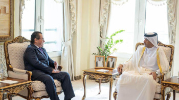 Фотография к новости: Қатармен қауіпсіздік саласындағы ынтымақтастықты кеңейту жолдары талқыланды