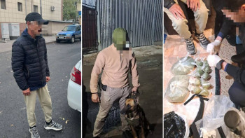 Фотография к новости: Алматы полициясы гашиштің ірі партиясын тәркіледі