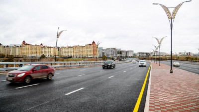 Астанадағы жаңа көпірлер көлік кептелісін азайтты