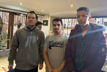 Фотография к новости: Алматыдағы өрт. Йемендік студент қалай құтқарылғанын айтып берді