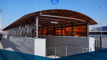 Фотография к новости: Шымкенттегі базар маңындағы жер асты өткелдері қолданысқа берілді