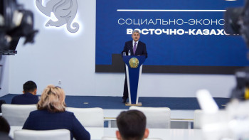 Фотография к новости: ШҚО әкімі өңірдің халқы мен экономикалық жағдай туралы айтты