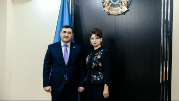 Фотография к новости: Балаева Әзірбайжанның Қазақстандағы елшісімен кездесті