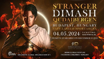 Фотография к новости: Димаштың әлемдік турне аясындағы келесі концерті Мажарстанда өтеді