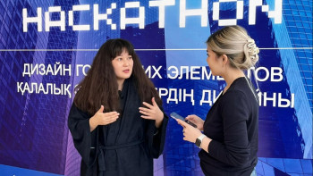 Фотография к новости: Алматыда қалалық идеялардың дизайны бойынша хакатон өтті