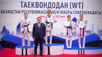 Фотография к новости: Таеквондодан VI жазғы cпартакиада аяқталды