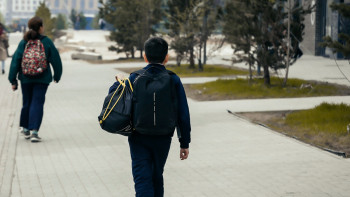 Фотография к новости: ШҚО-да оқушылар қашықтан оқып жатыр