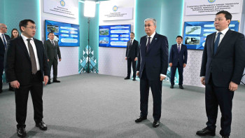 Фотография к новости: Мемлекет басшысы Ақтөбе облысының инвестициялық әлеуетімен танысты