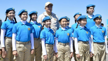 Фотография к новости: «Жас сарбаз» балалар-жасөспірімдер қозғалысына 5 жыл толды