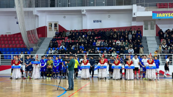 Фотография к новости: Шағын футболдан Бейсен Құранбекті еске алуға арналған турнир басталды