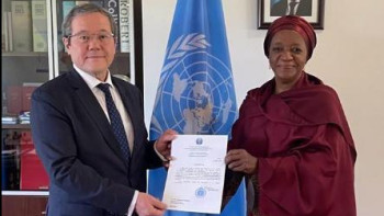 Фотография к новости: Қазақстан БҰҰ-ның Найробидегі Кеңсесімен өзара іс-қимылды жандандырады