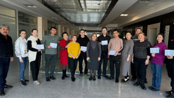 Фотография к новости: Астанада дәрігерлер әлеуетті донорды қадағалап-қарауды бағалау әдістерін зерделеді