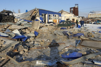 Фотография к новости: Қостанай облысында жарылыс салдарынан 7 адам үйінді астында қалды