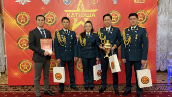 Фотография к новости: Қарулы күштердің Орталық ансамблі Мәскеуде жеңімпаз атанды