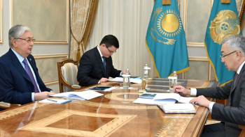 Фотография к новости: Тоқаев Премьер-министрдің орынбасары Серік Жұманғаринді қабылдады