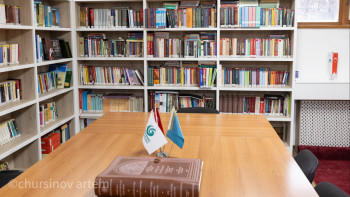 Фотография к новости: Түрік мәдениет орталығындағы кітапхана оқу залы ретінде жұмыс істейтін болды