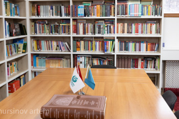 Фотография к новости: Түрік мәдениет орталығындағы кітапхана оқу залы ретінде жұмыс істейтін болды