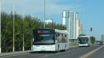 Фотография к новости: Қала маңына қатынайтын бірнеше автобустың қозғалысы уақытша тоқтатылды