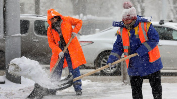 Фотография к новости: Қар басқан Алматының қазіргі келбеті қандай?