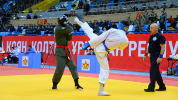 Фотография к новости: Астанада әскерилер қоян-қолтық ұрыстан үздіктерді анықтайды