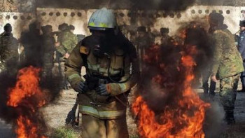 Фотография к новости: Алматыда өртке оранған үйден 5 адам құтқарылды