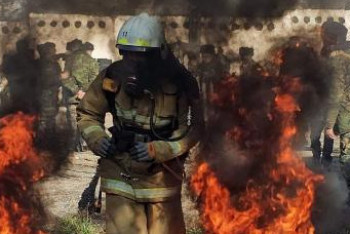 Фотография к новости: Алматыда өртке оранған үйден 5 адам құтқарылды