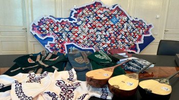 Фотография к новости: «Қоржын» жобасы қандастарды қуантып келеді