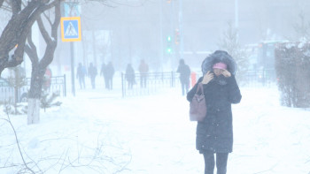 Фотография к новости: Теміртауда тағы апат. Аяздан қаладағы су құбыры қатып қалған