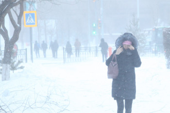 Фотография к новости: Теміртауда тағы апат. Аяздан қаладағы су құбыры қатып қалған