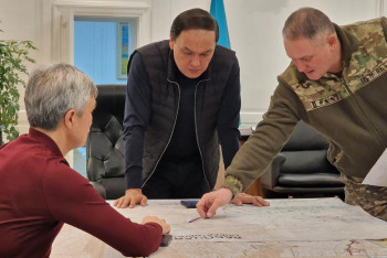 Фотография к новости: Жамбыл облысындағы ТЖ:  5 мың адам құтқарылды