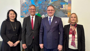 Фотография к новости: Берлинде Қазақстан-Германия ынтымақтастығы талқыланды