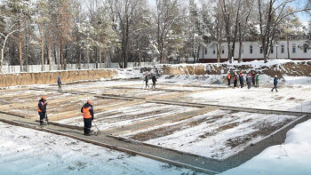 Фотография к новости: ҚАЗҰУ-да үш жатақхананың құрылысы басталды